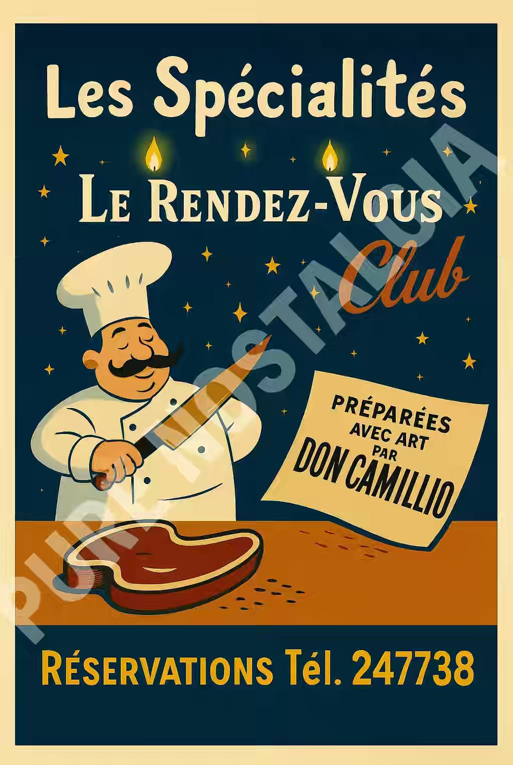 Le Rendez vous Club. Don Camilio.