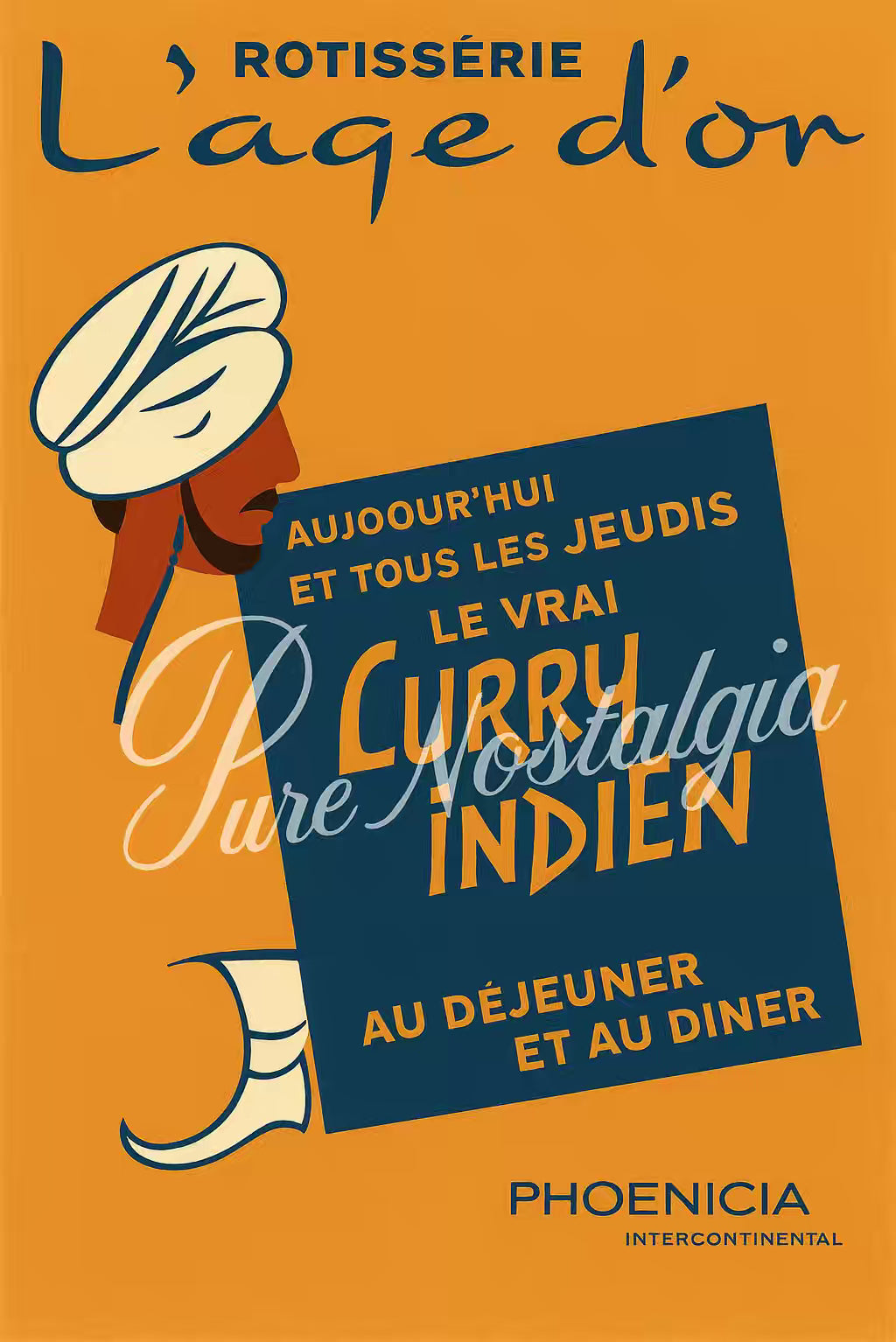 Phoenicia, " L'age D'or, Indian Curry "
