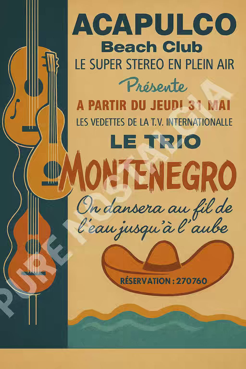 ACAPULCO " Le Trio Montenegro"