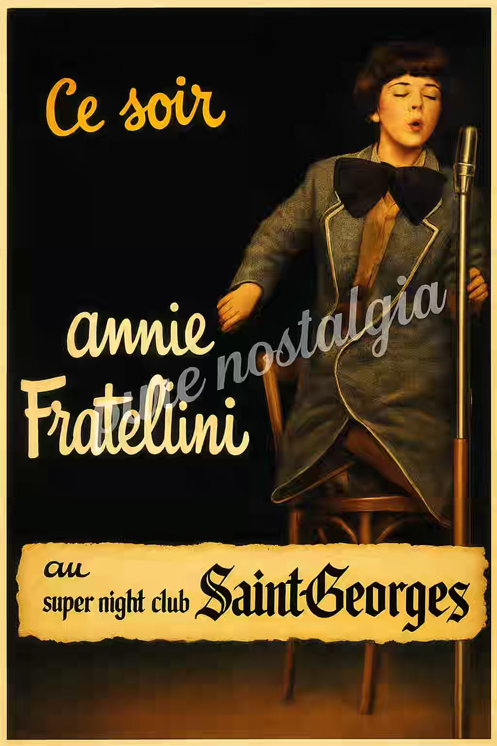 Saint Georges " Annie Fratellini "
