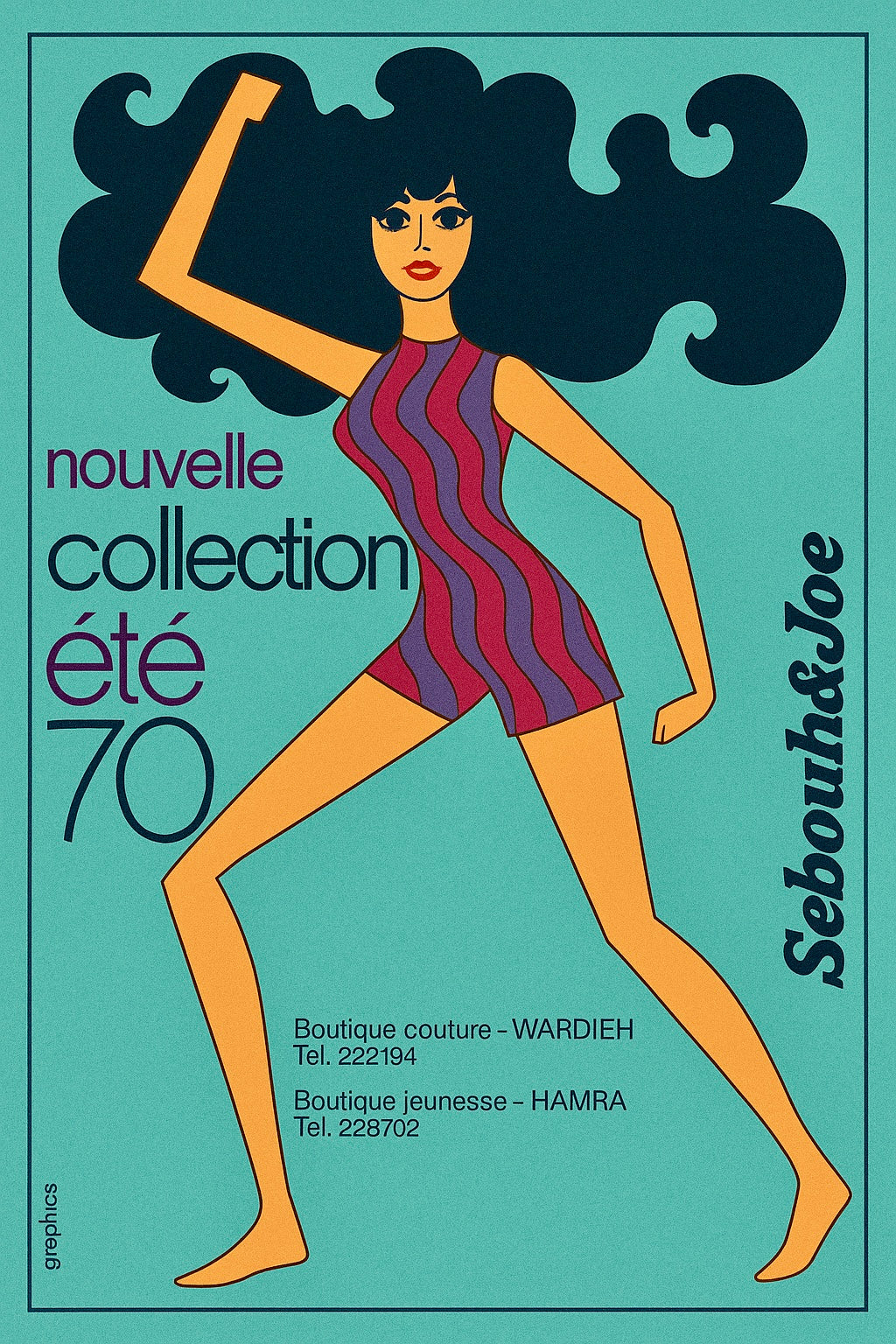 Sebouh & Joe "Collection été 70" A4