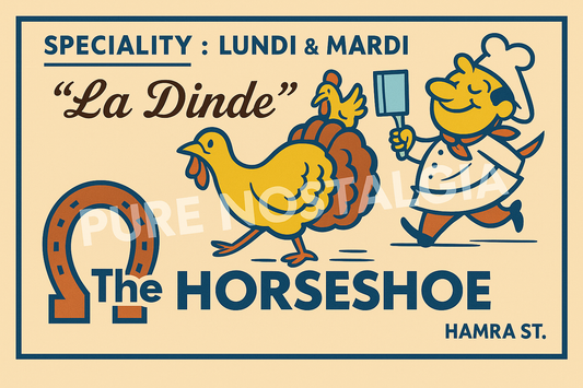 Horseshoe "La dinde"