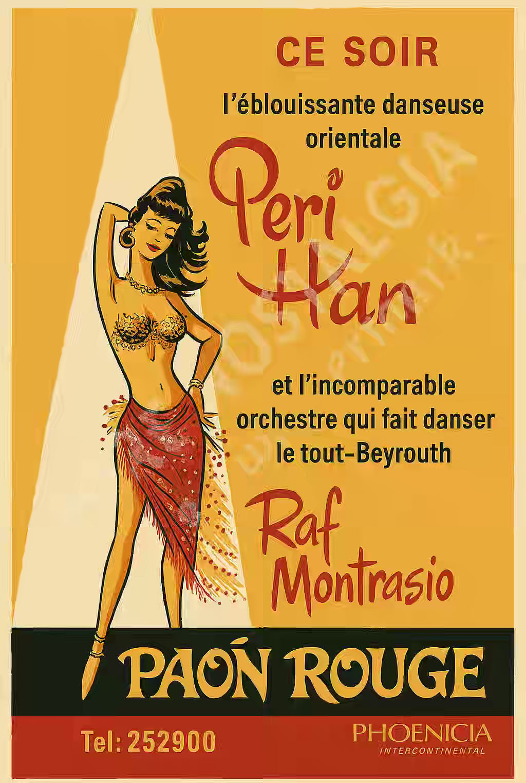 Phoenicia Paon Rouge "Peri Han"