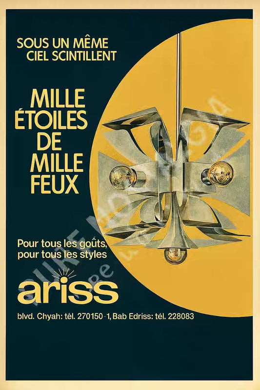 ARISS "Sous un même ciel scintillent mille étoiles" A4