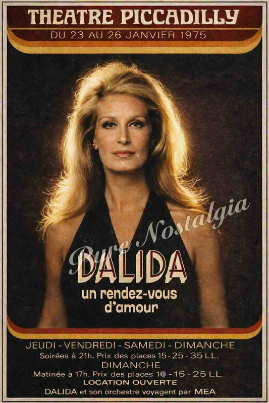 DALIDA "Rendez Vous D'un Amour"